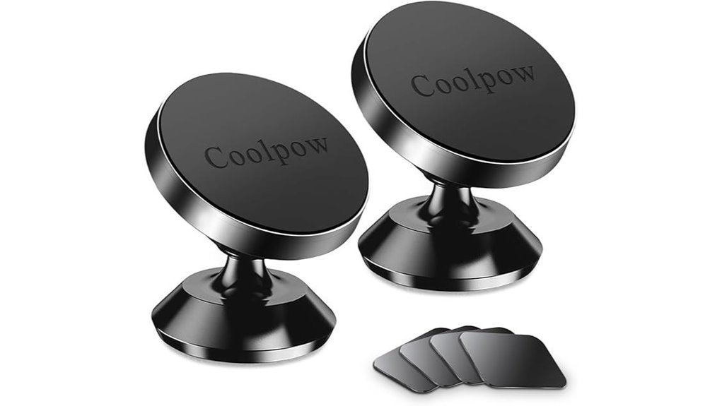 coolpow dual magnetic mounts