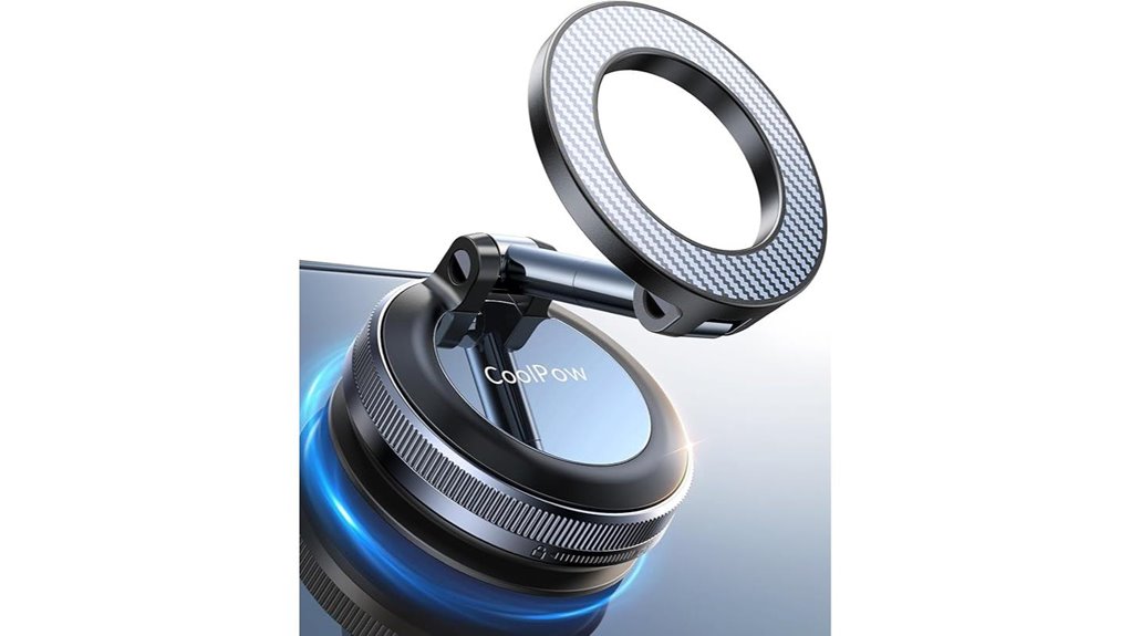 coolpow magnetic iphone mount