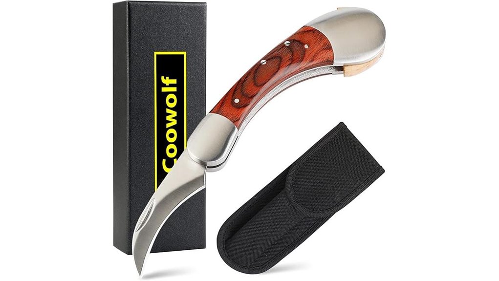 coowolf mushroom knife bundle