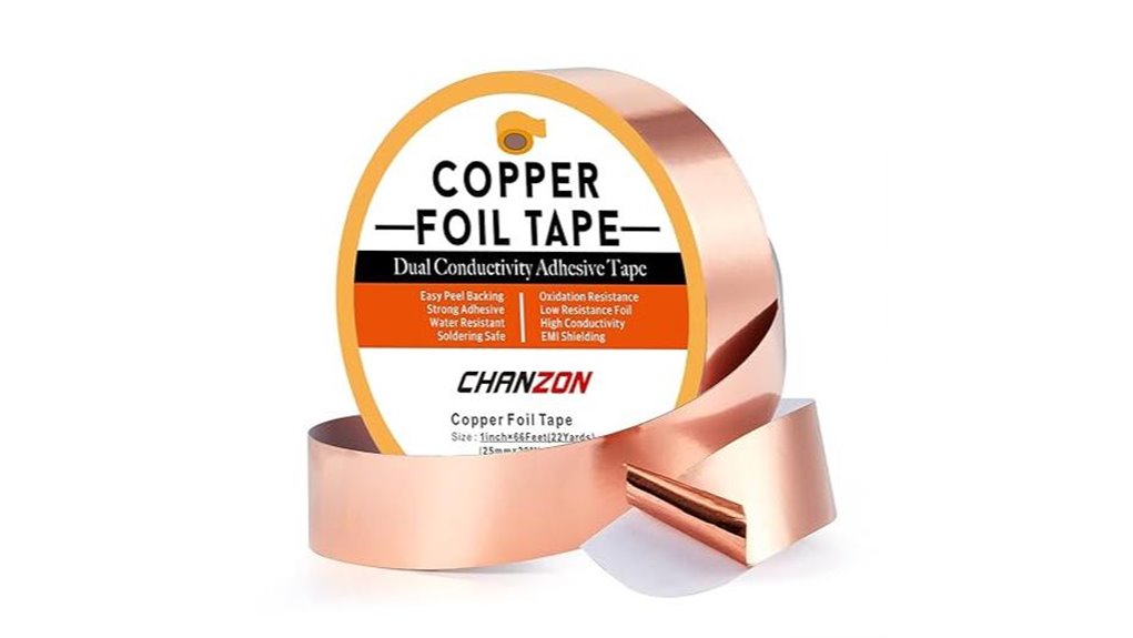 copper foil 25mm dual sided