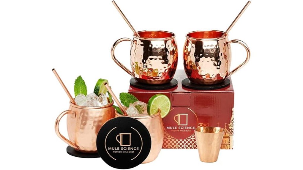 copper moscow mule mugs
