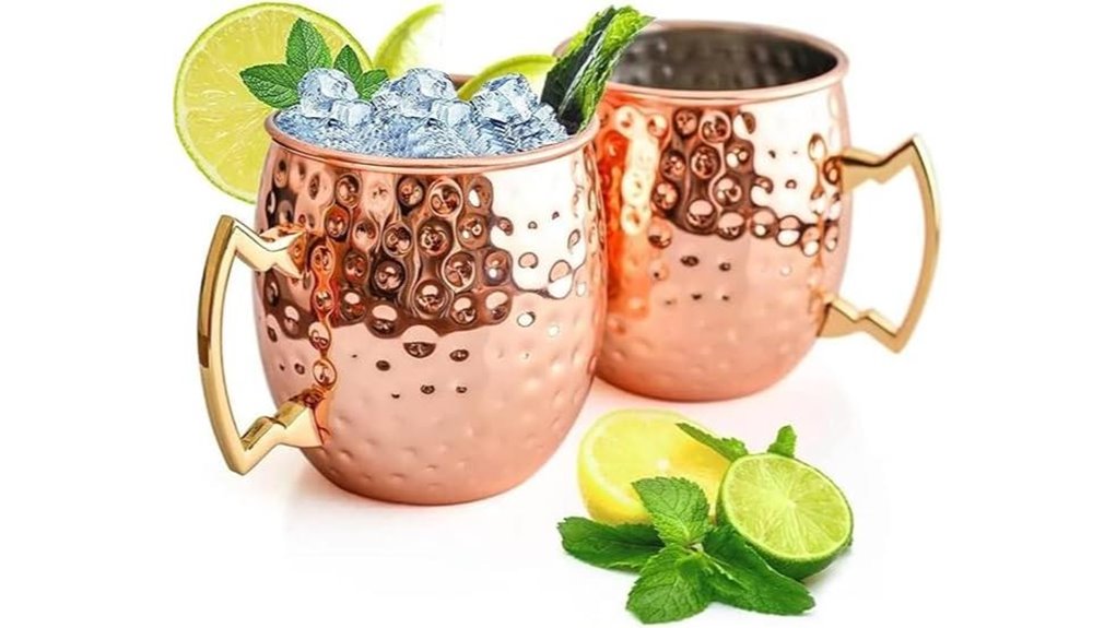copper moscow mule mugs