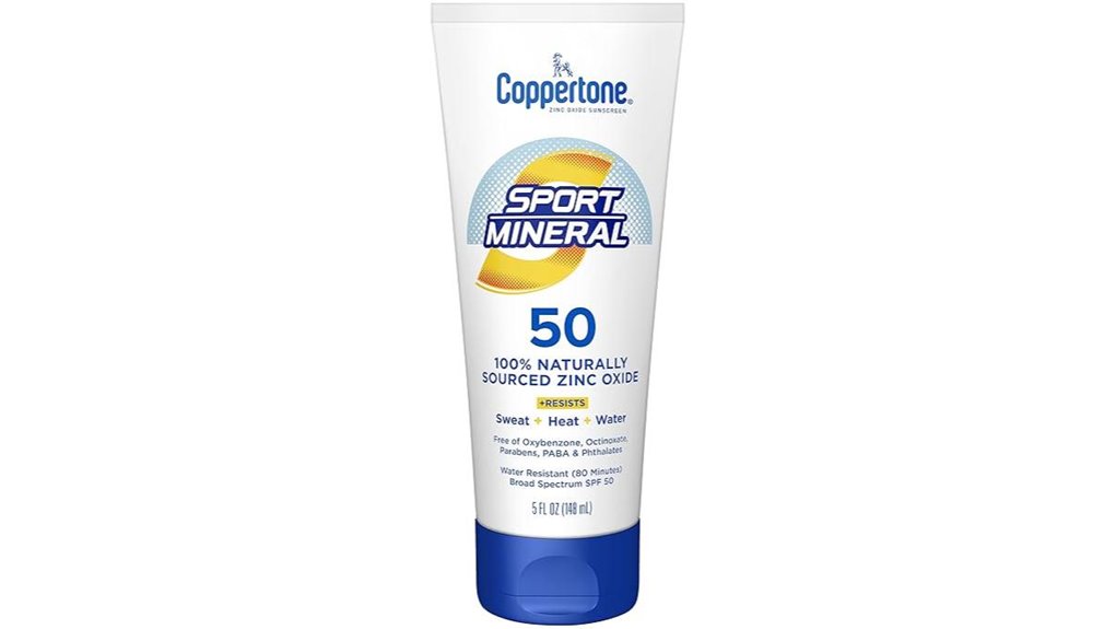 coppertone sport mineral spf50