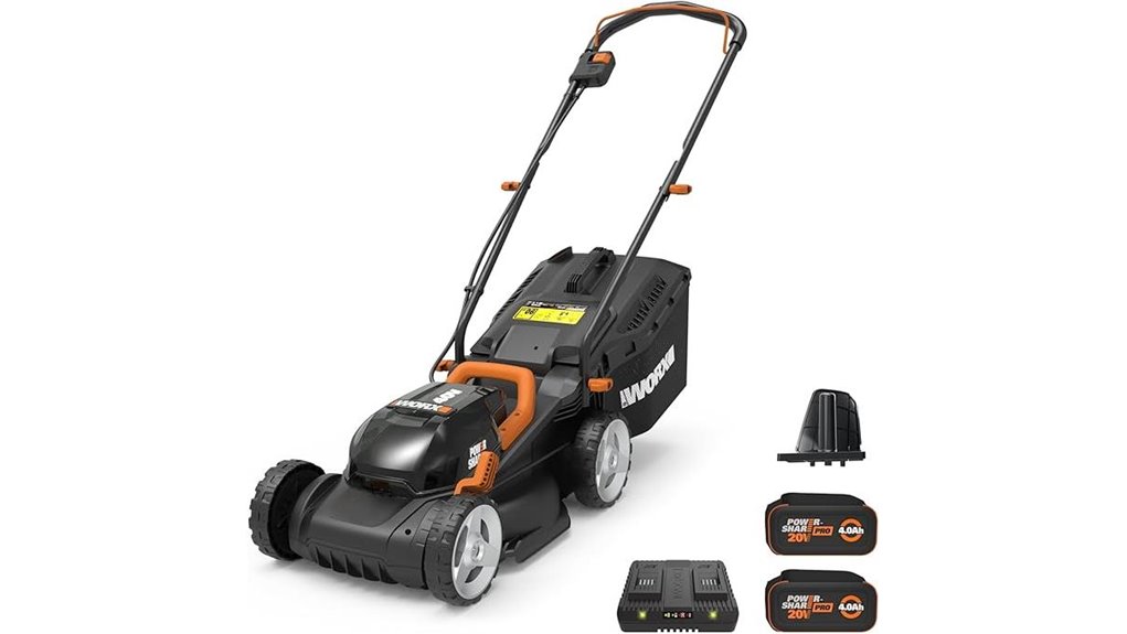 cordless 14 inch 2 in 1 mower