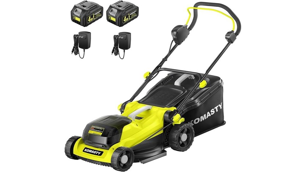 cordless 40v 15 inch mulcher