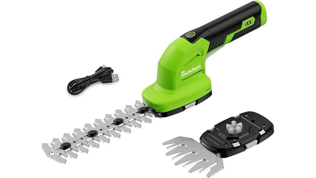 cordless 7 2v hedge shears