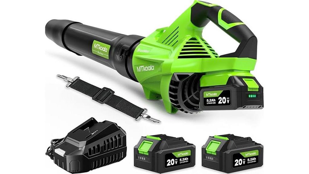 cordless brushless leaf blower