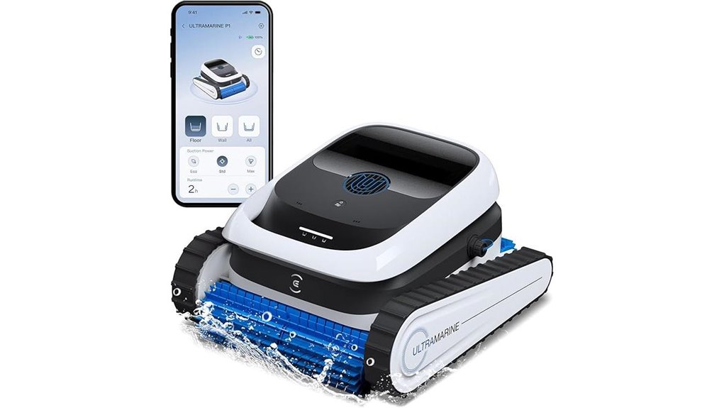cordless ecovacs pool vacuum