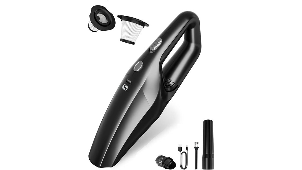 cordless rechargeable hepa vacuum