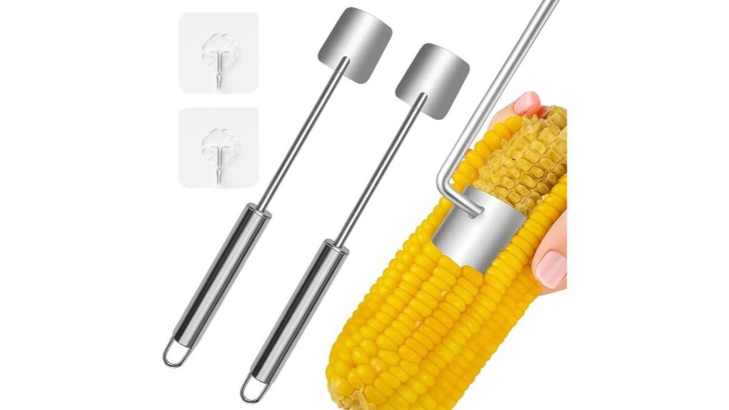 corn peeler hook set