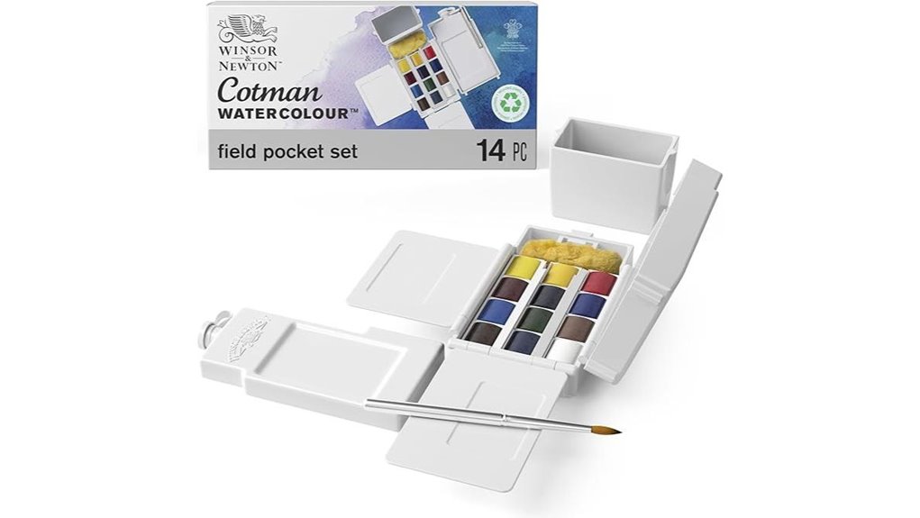 cotman watercolor pocket set