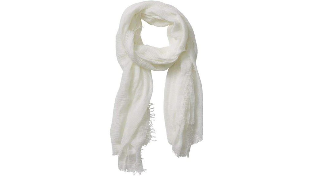 cotton crinkle vintage scarf