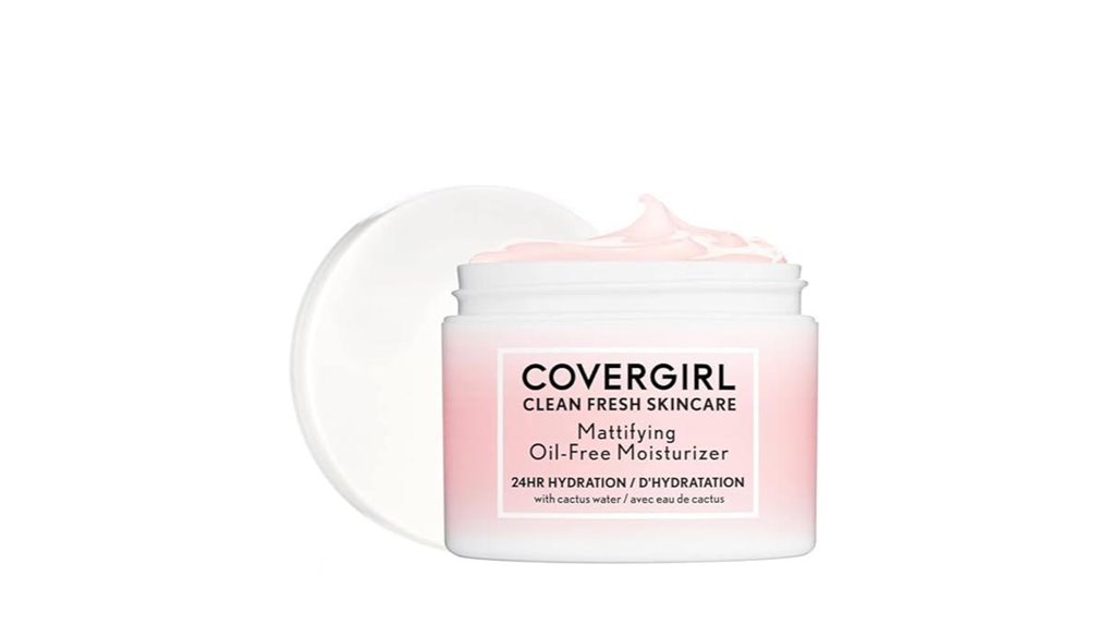 covergirl mattifying oil free moisturizer