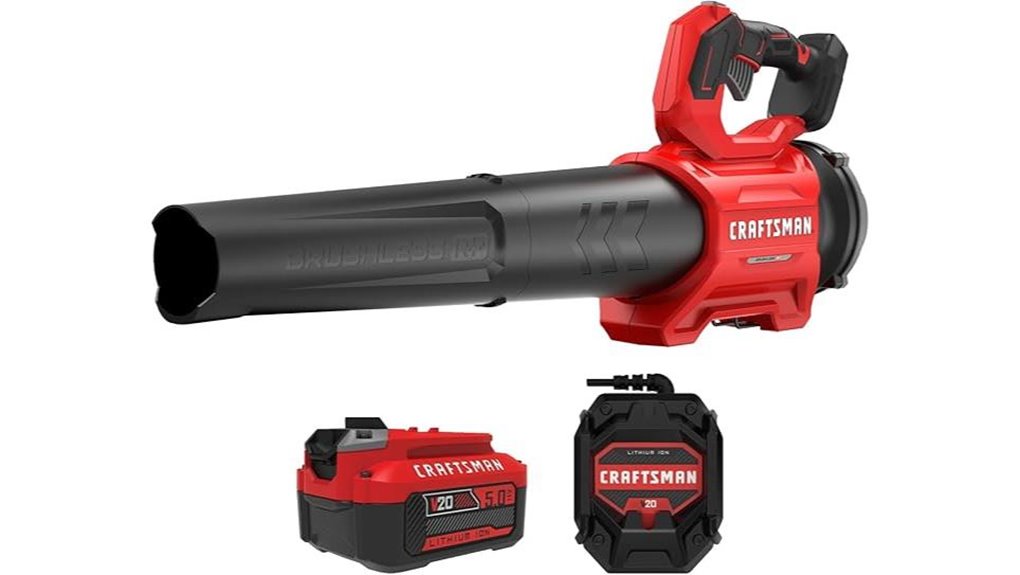 craftsman v20rp cordless leaf blower