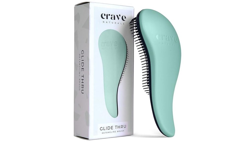 crave naturals detangling brush