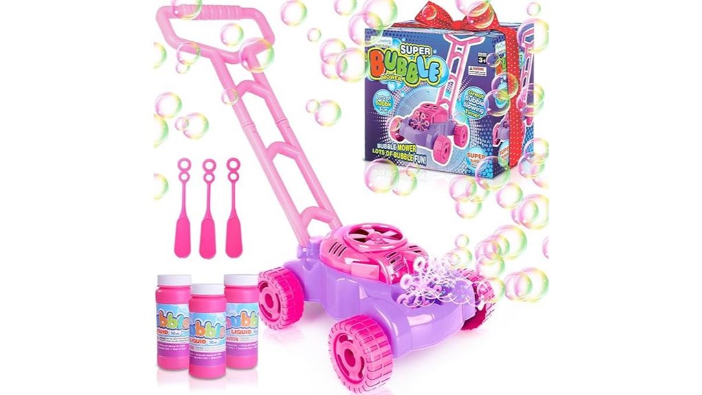 creative toddler bubble mower