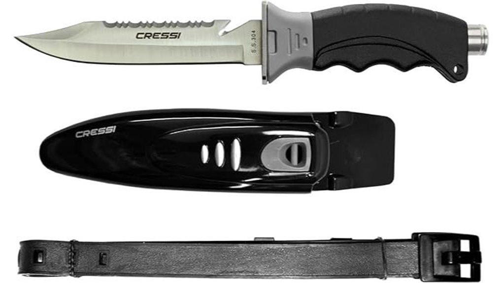 cressi borg long blade knife