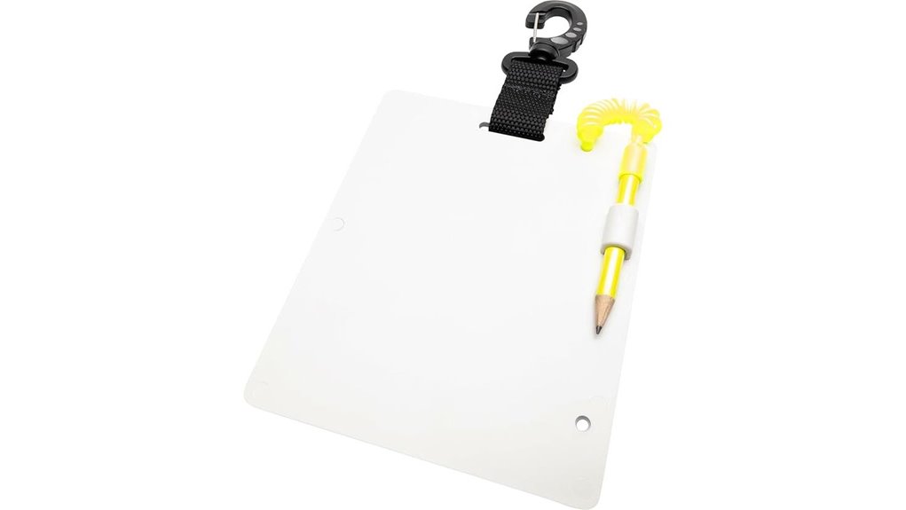 cressi scuba writing slate