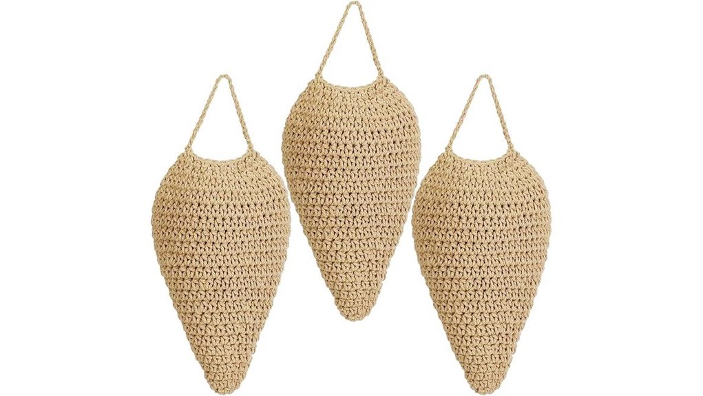 crochet wasp nest decoys