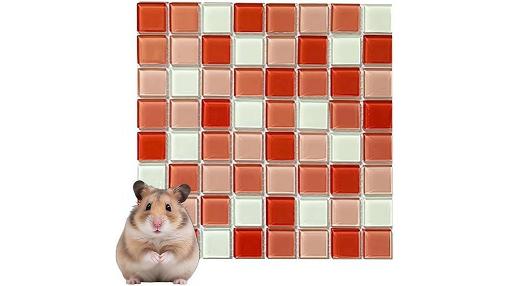 crystal blue hamster pad