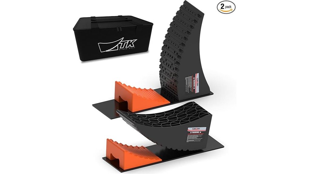 curved six inch 35k lb set