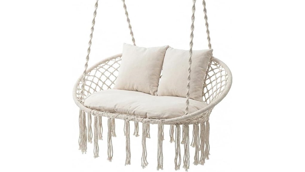 cushioned tangkula dual macrame