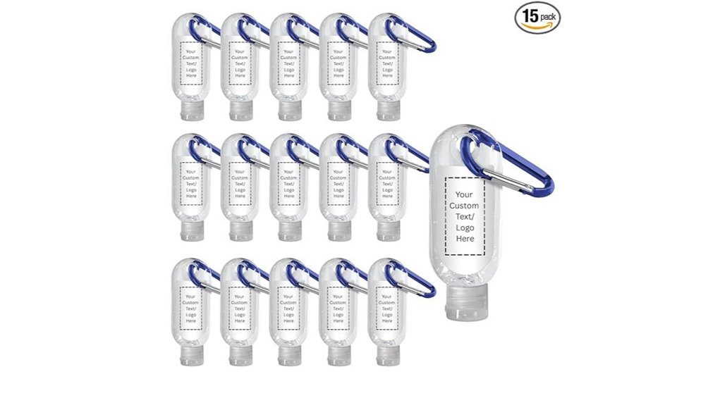 custom 70 sanitizer carabiner