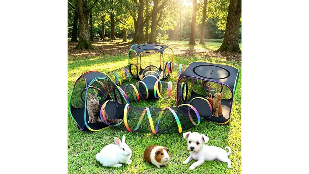 cypherx rainbow cat enclosure