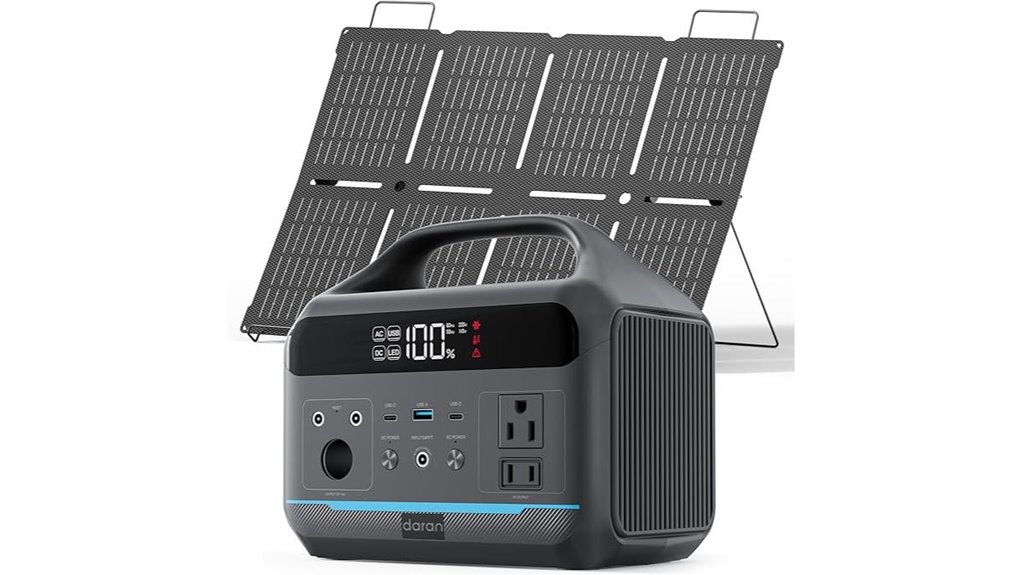 daran 600w solar generator