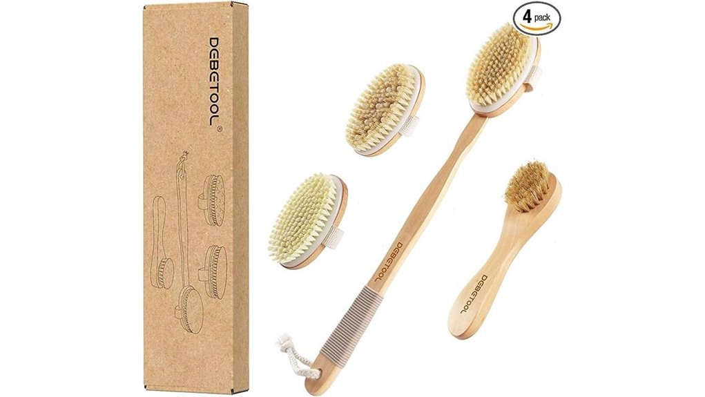 debetool 3 head boar brush