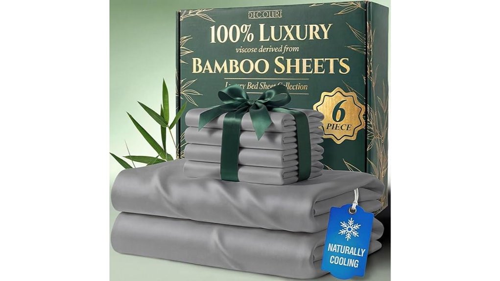 decolure bamboo queen cooling