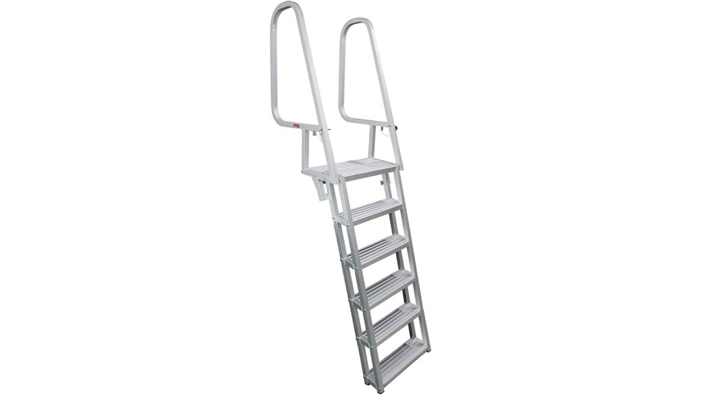 deluxe 6 step dock ladder