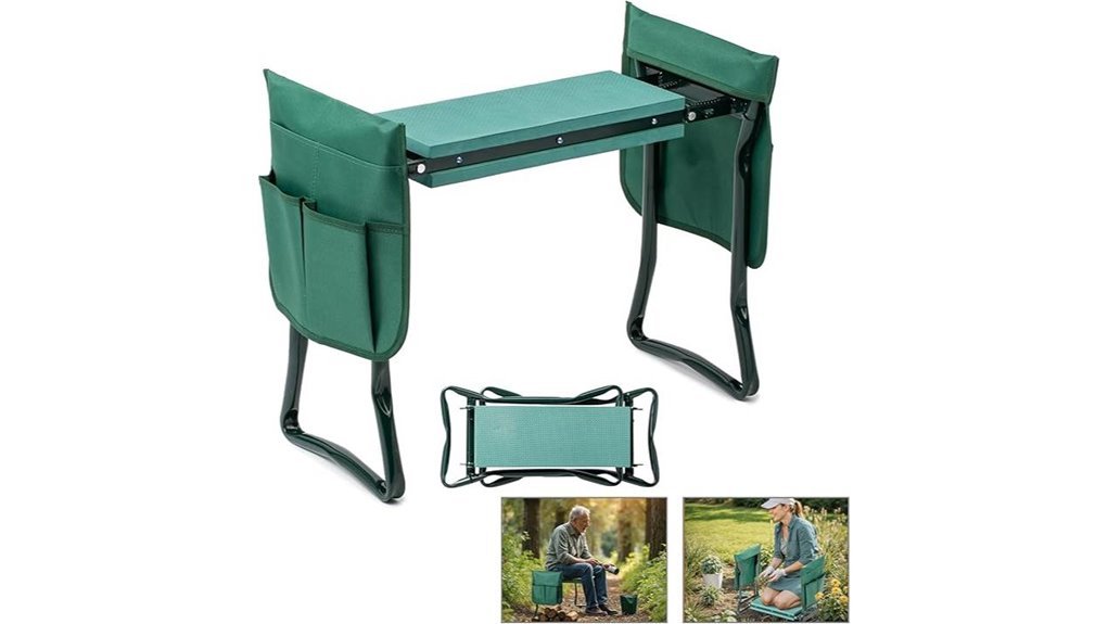 deluxe garden kneeler toolpouch