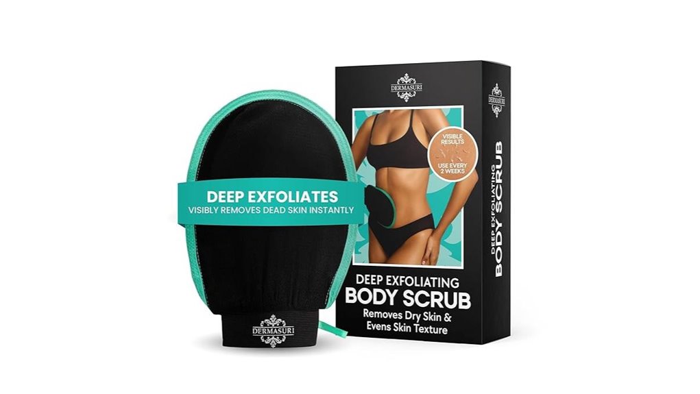 dermasuri korean exfoliating mitt