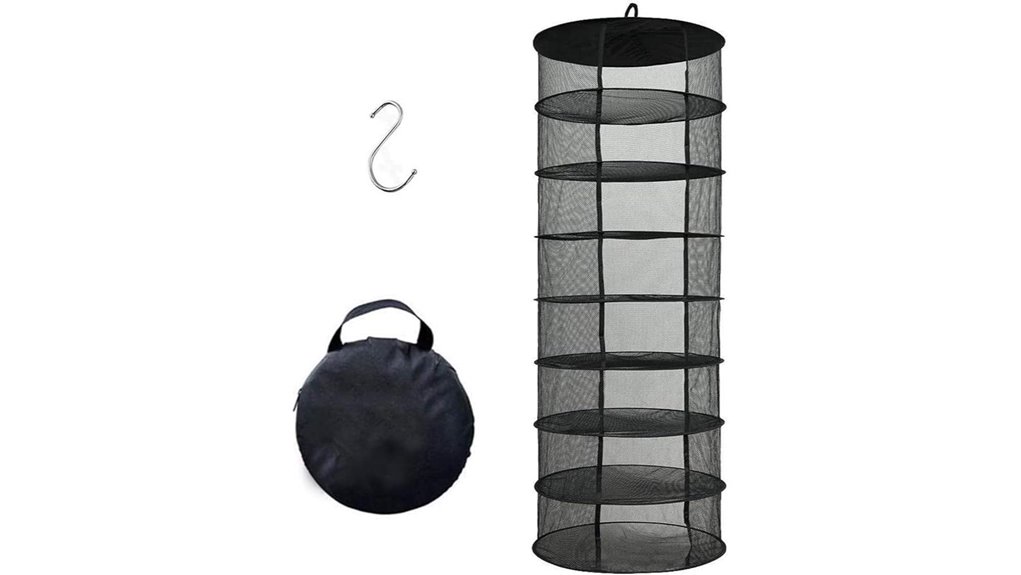 desyfeeci 8 layer herb rack