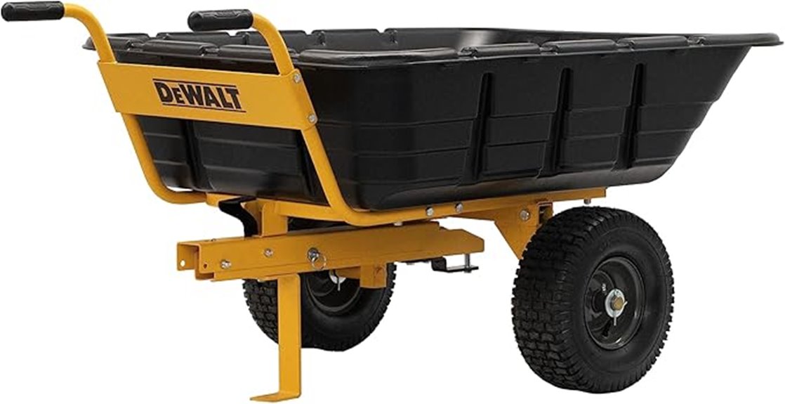 dewalt convertible swivel cart