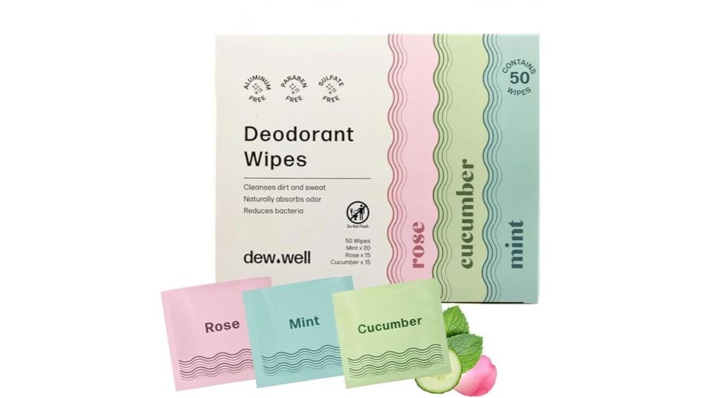 dewwell 50 count wipes