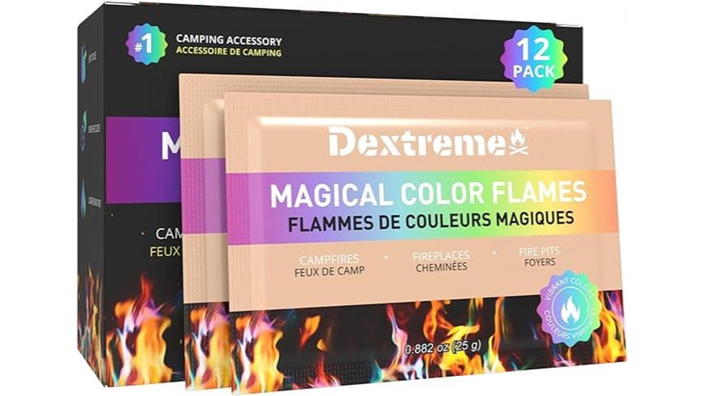 dextreme color changing fire packets