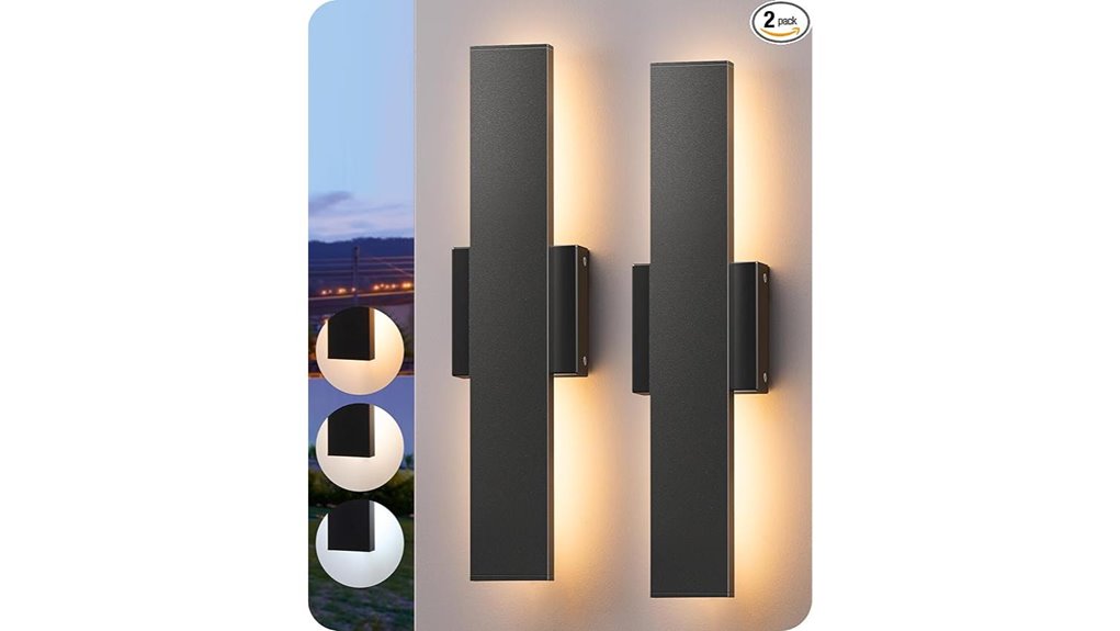 dimmable led wall lights