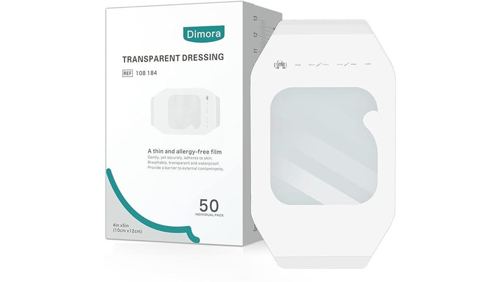 dimora waterproof transparent bandages