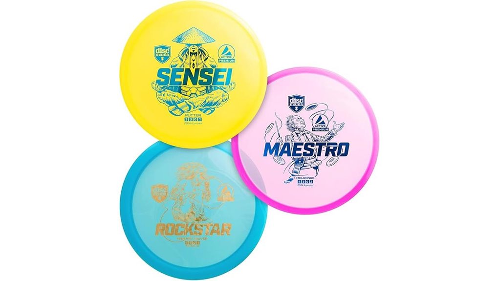 discmania 3 piece golf discs