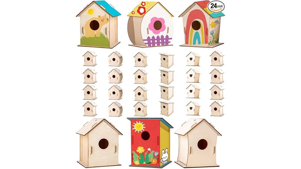 diy kids wooden birdhouses