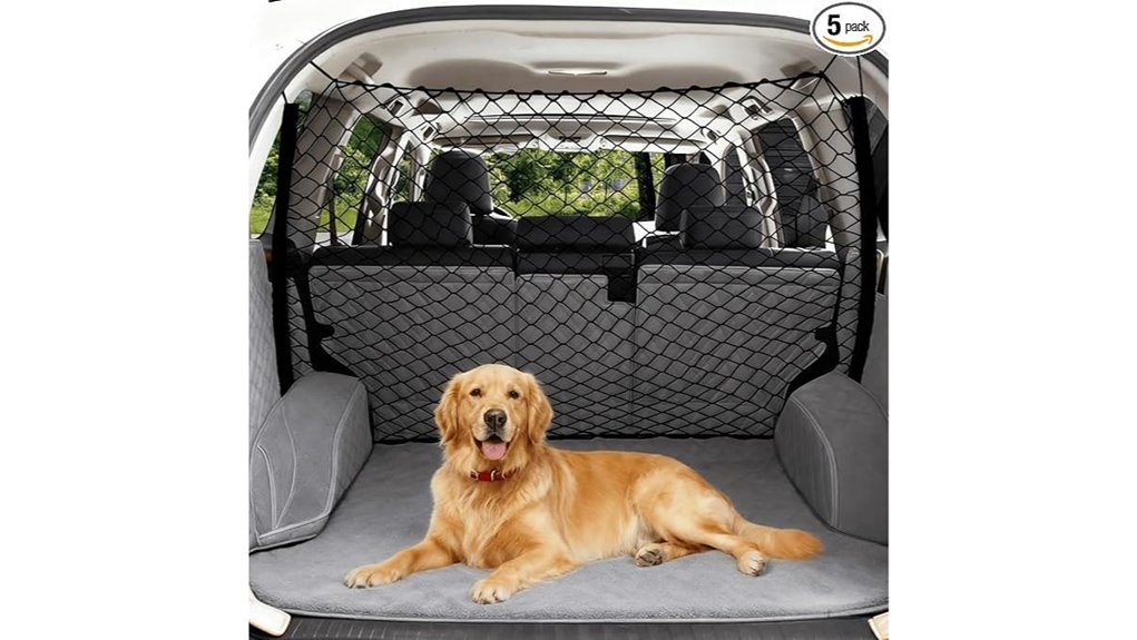 dog car divider rope hook