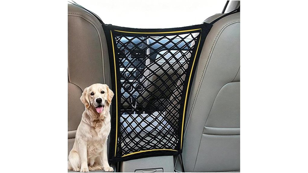 dog car net organizer