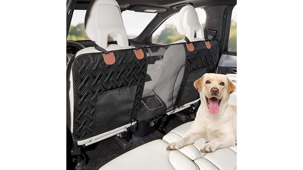 dog suv truck net divider