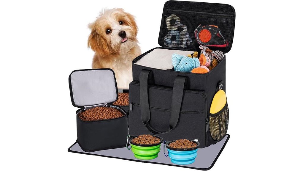 dog travel food bag