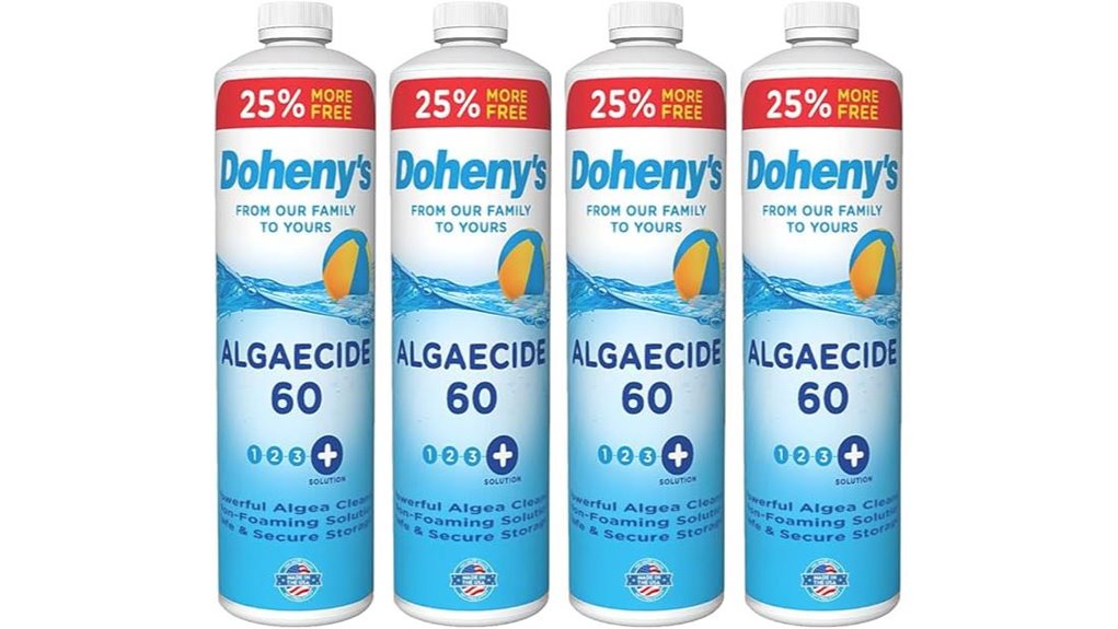 doheny non foaming metal free algaecide