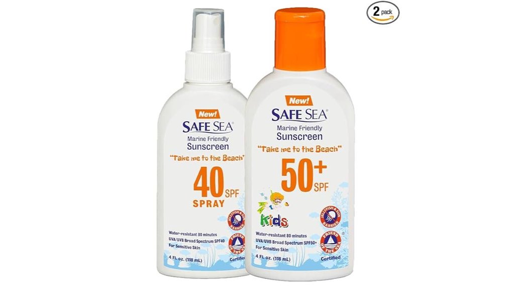 double pack jellyfish sunscreen