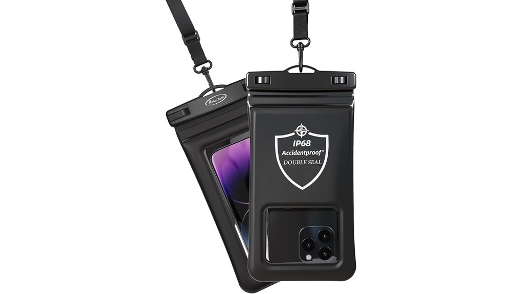 double seal floating waterproof pouch