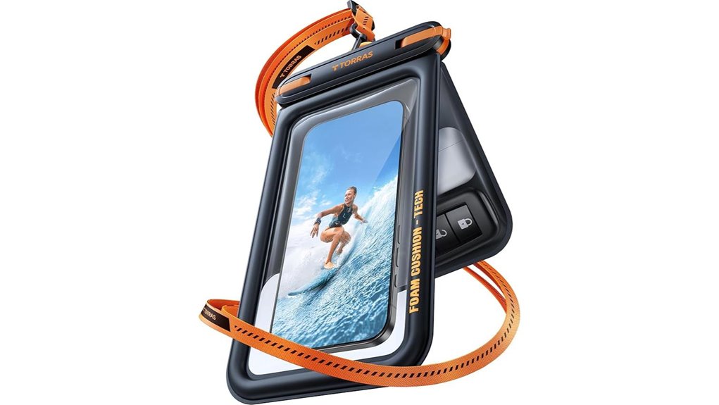 double space floating waterproof pouch